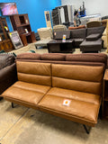 Brown Leather Futon