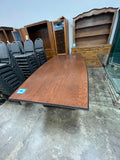 Large Light Brown Dining Table