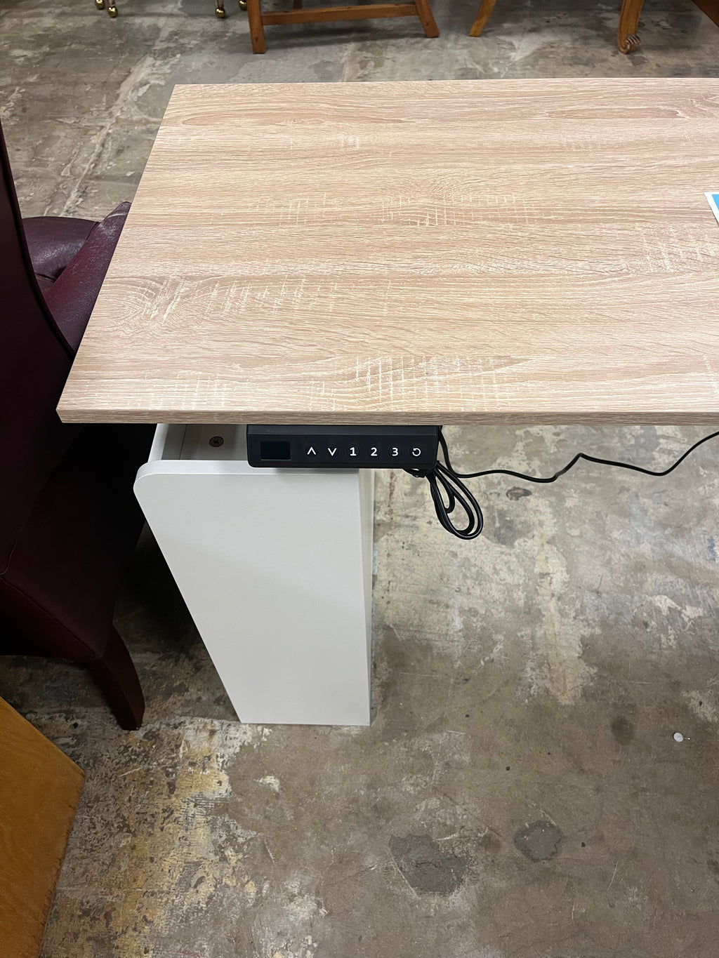 contemporary L-shaped desk