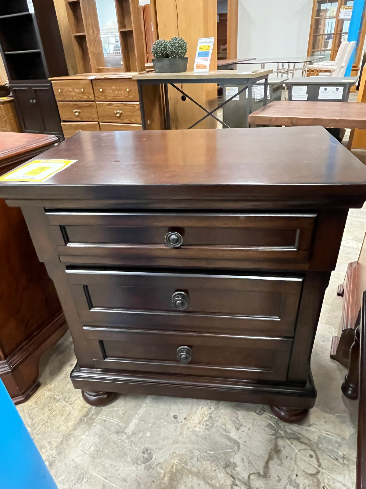 Hidden drawer night stand